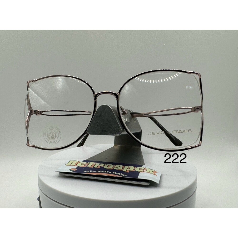 True Vintage Eyeglasses NOS Original Demo Lens Excelsior Katlyn Lavender Frame